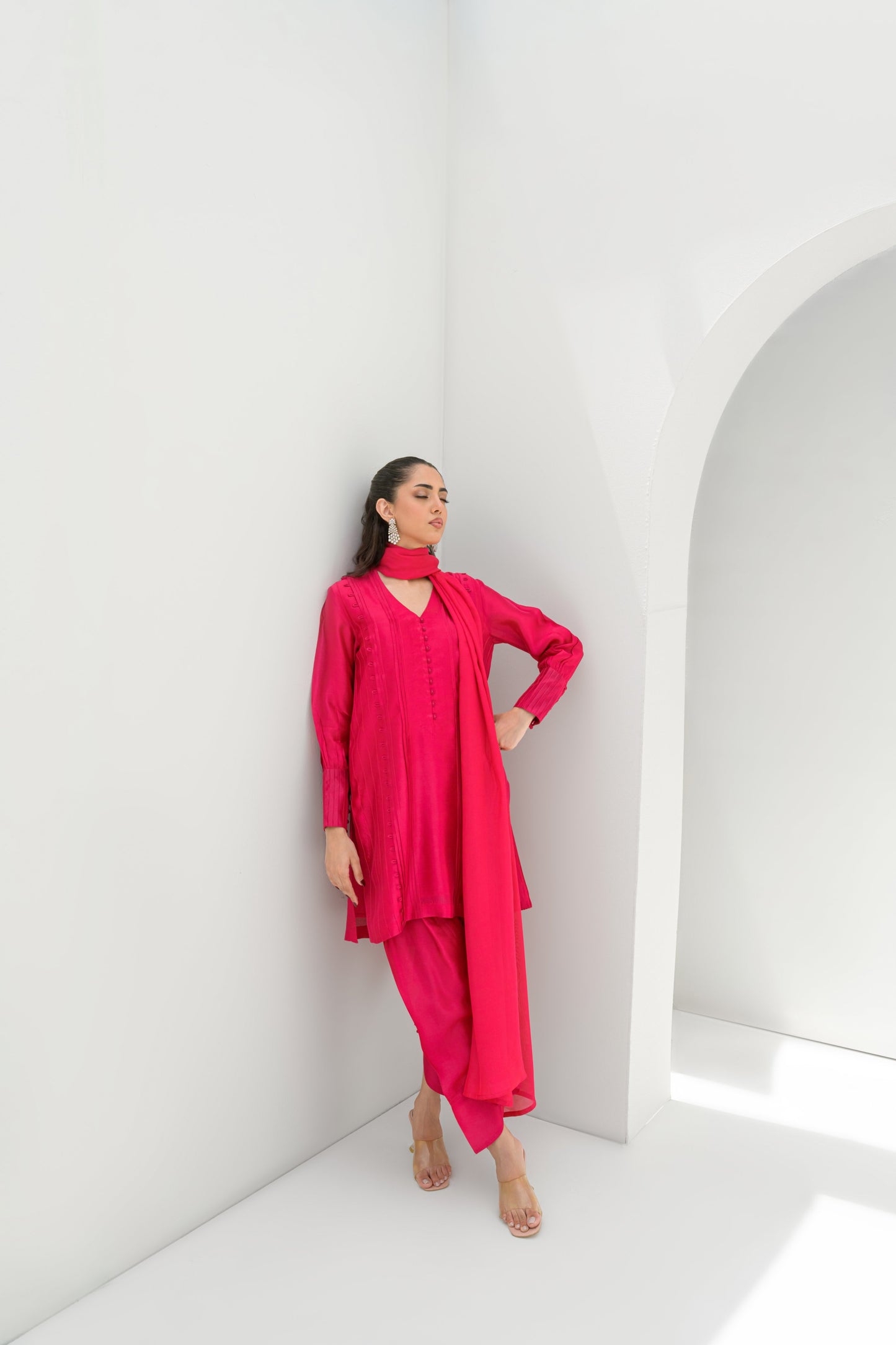 BLOOM SHIRT DUPATTA WITH SHALWAR