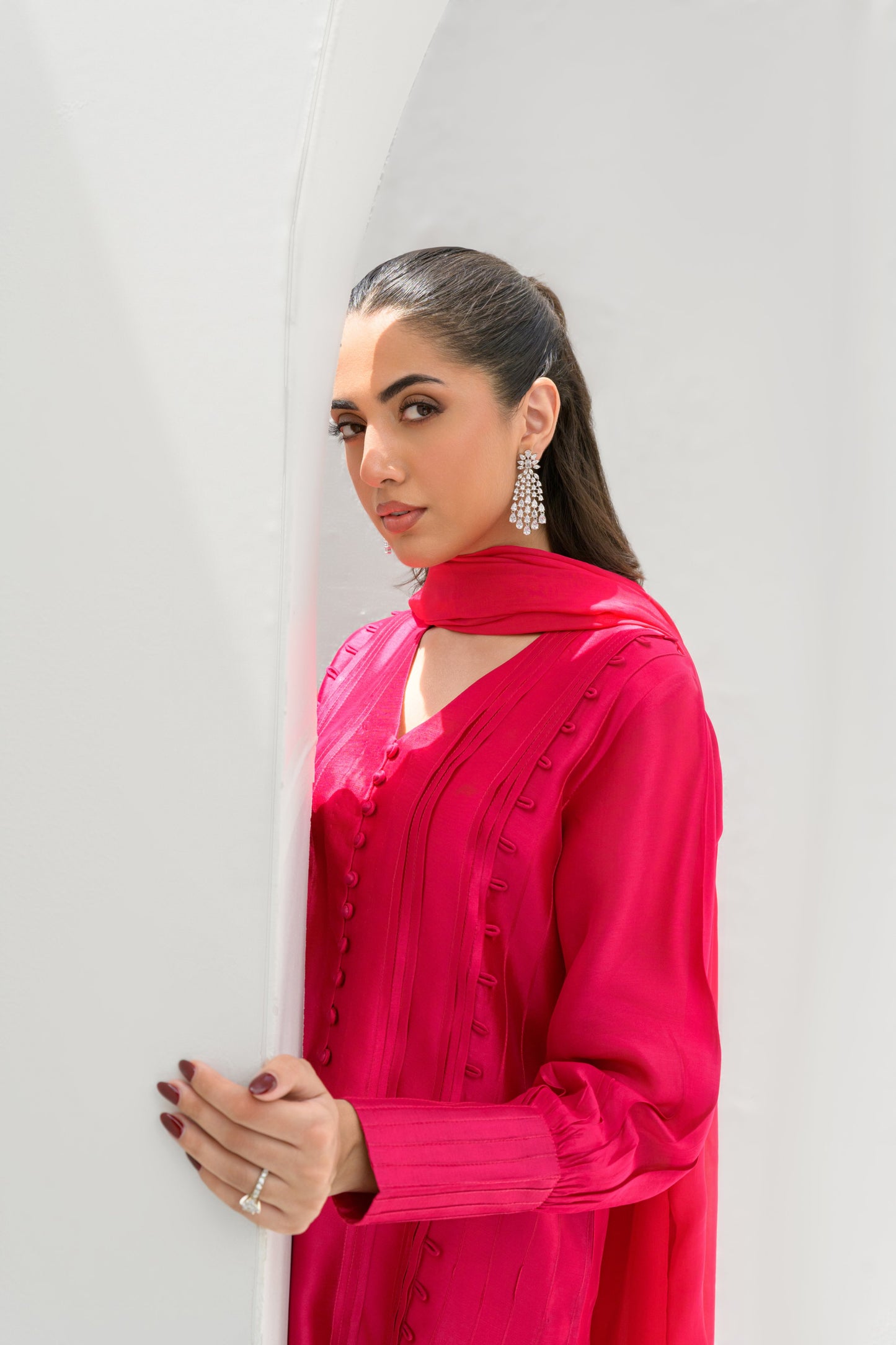 BLOOM SHIRT DUPATTA WITH SHALWAR
