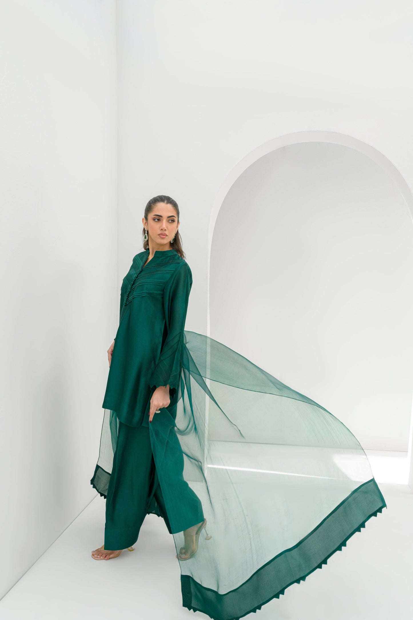 IVY SHIRT DUPATTA WITH FARSHI SHALWAR