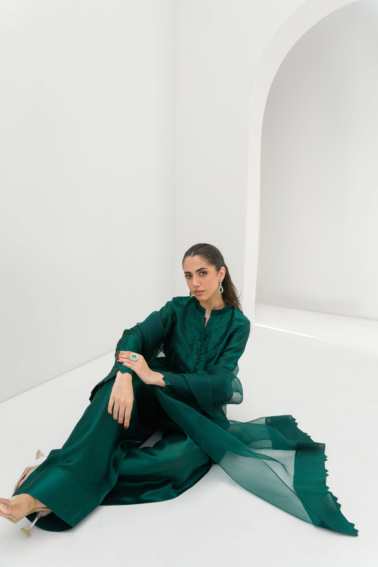 IVY SHIRT DUPATTA WITH FARSHI SHALWAR