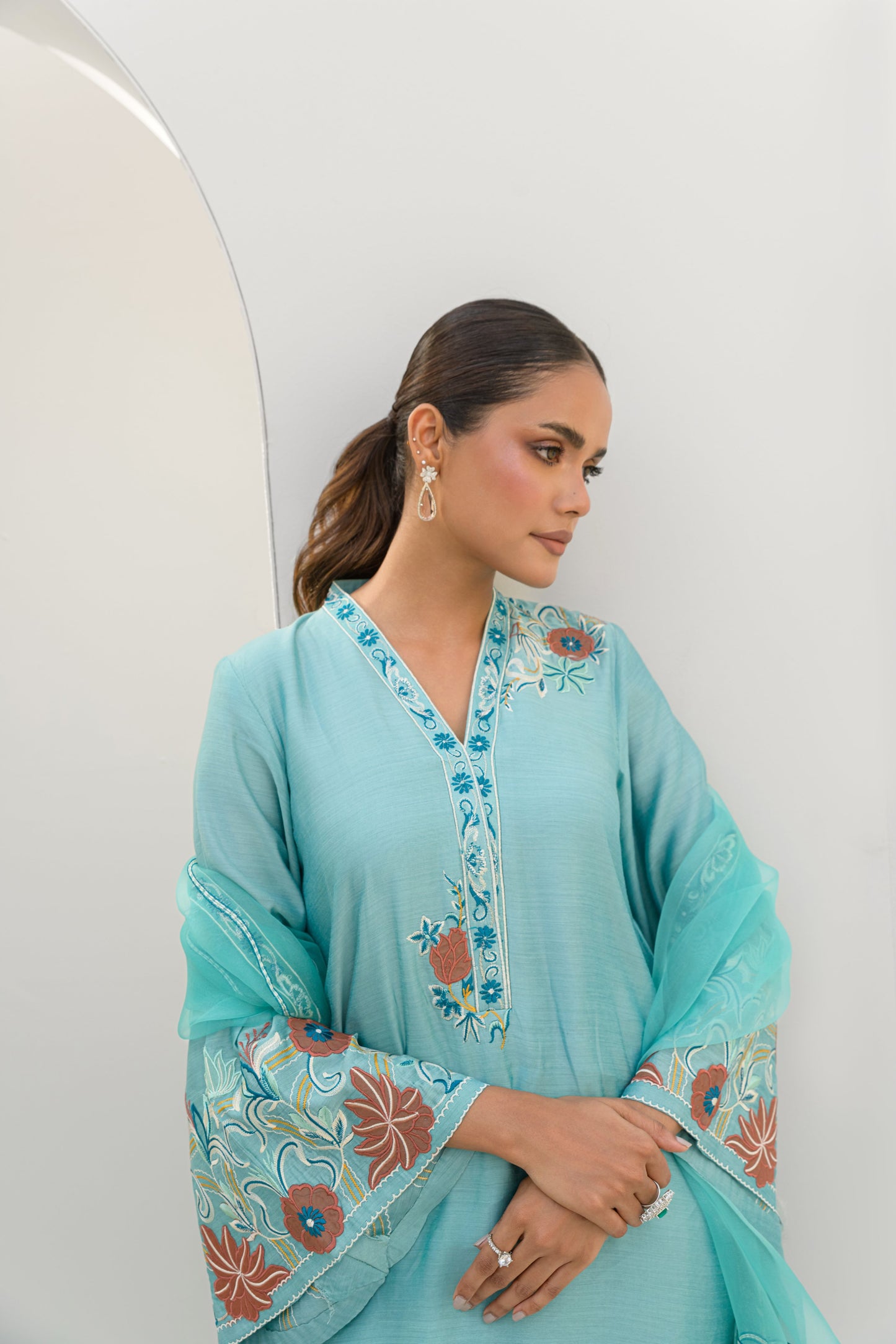 AMAL SHIRT DUPTTA AND FARSHI SHALWAR