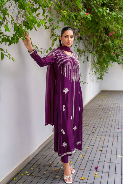 BERRY - SHIRT AND DUPATTA