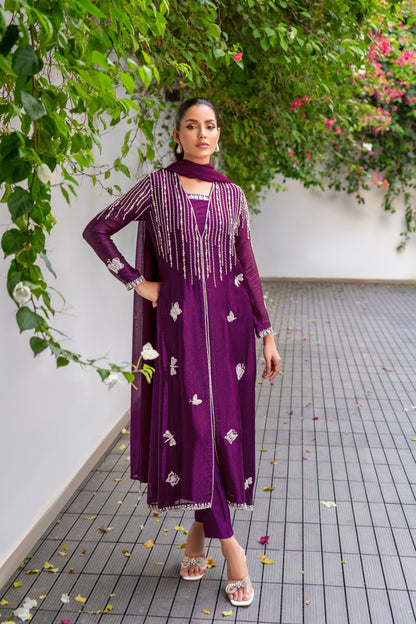 BERRY - SHIRT AND DUPATTA