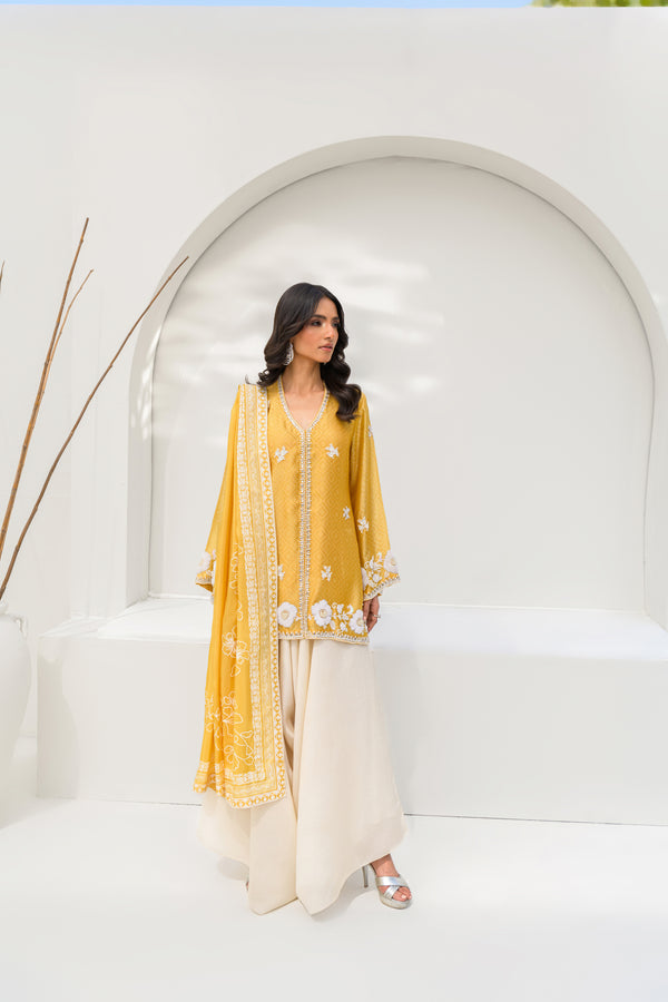 CANARY - SHIRT, PANTS AND DUPATTA