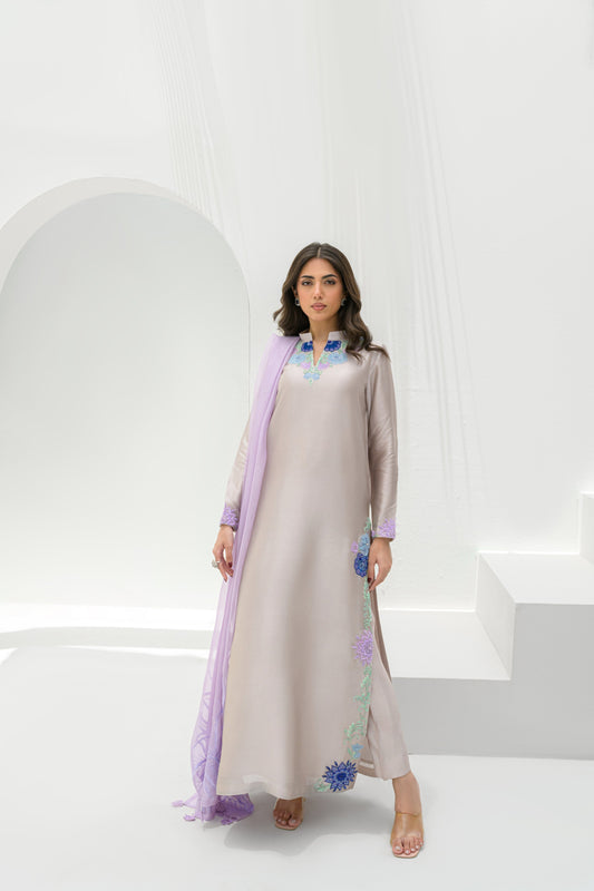 ELARA SHIRT, PANTS AND DUPATTA - RTD