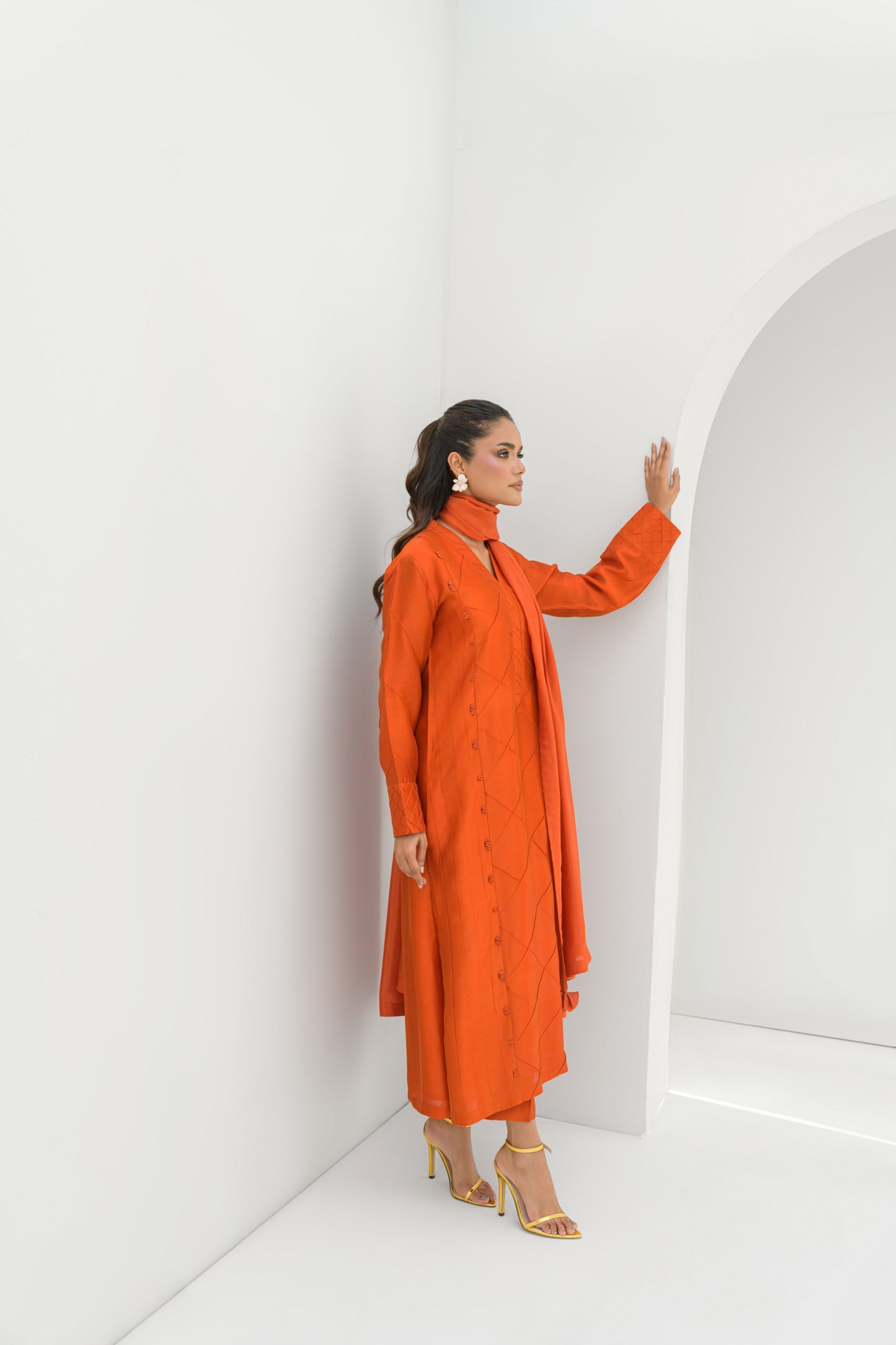 ZORA SHIRT DUPATTA WITH STRAIGHT PANTS