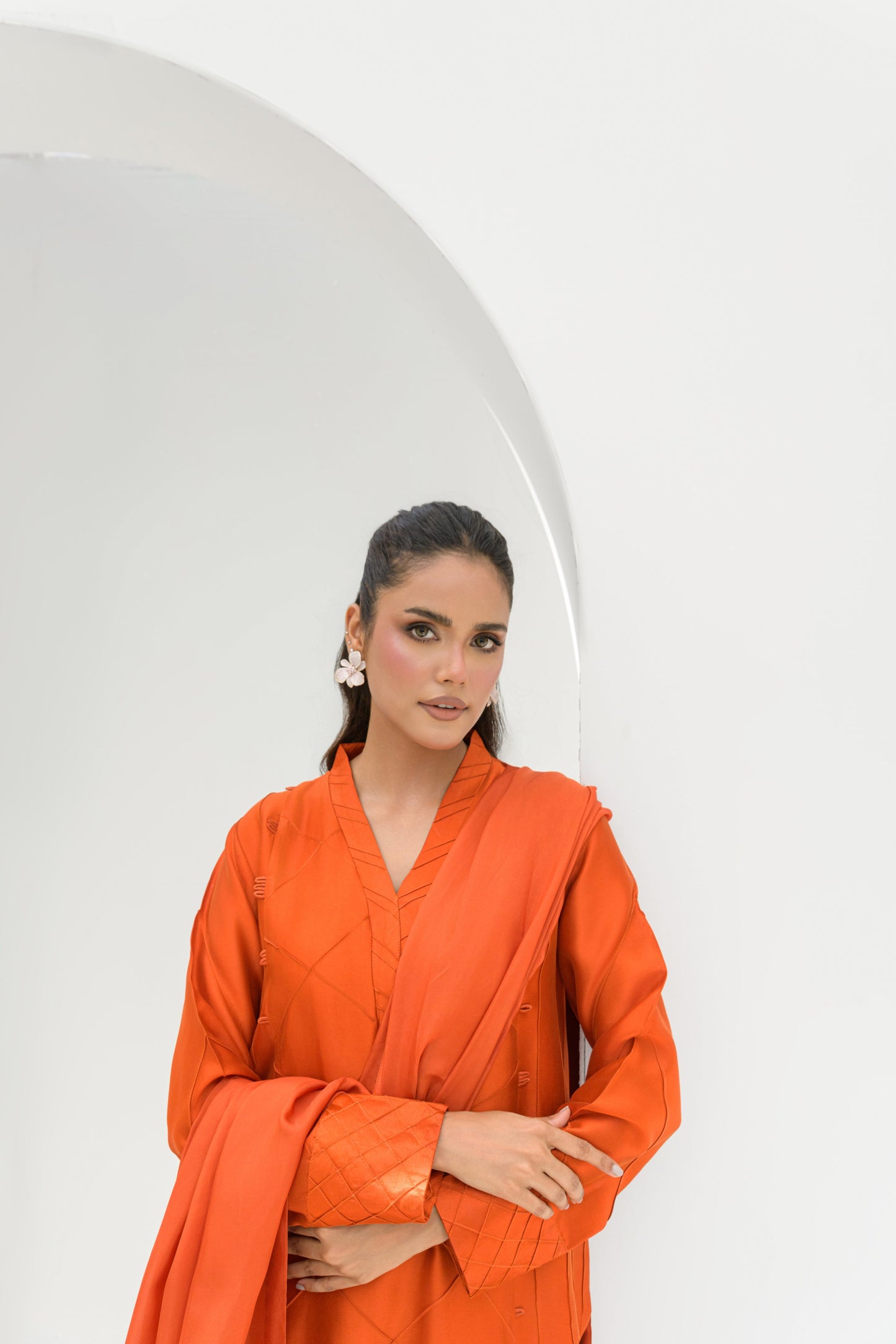 ZORA SHIRT DUPATTA WITH STRAIGHT PANTS